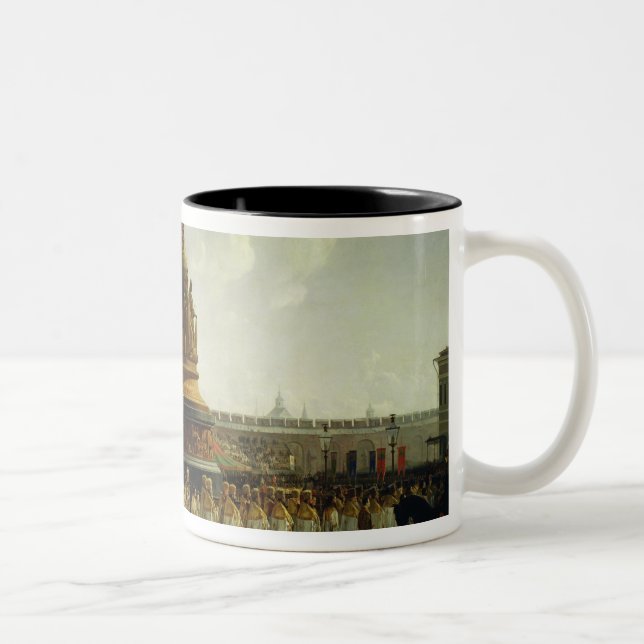 Millennium of Russia Two-Tone Coffee Mug (Right)