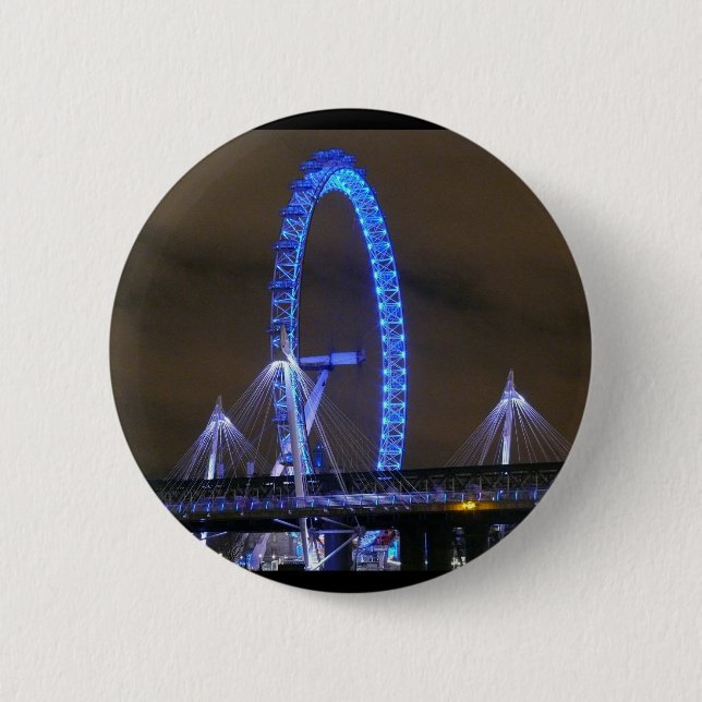 Millennium Wheel London Button (Front)
