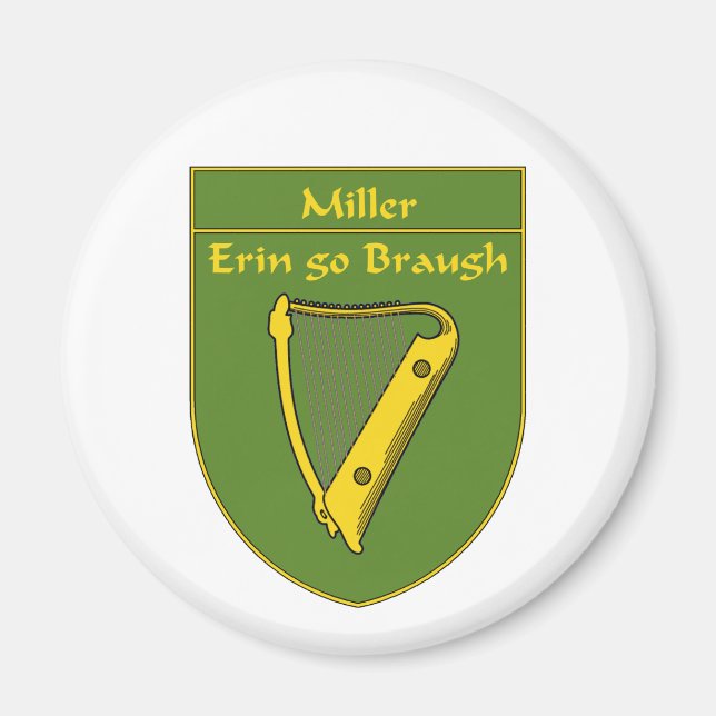 Miller 1798 Flag Shield Magnet (Front)