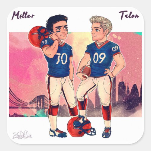 Miller and Talon Sticker