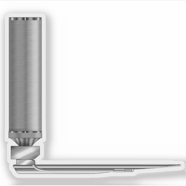 Miller Blade Vinyl Cut Sticker (Front)