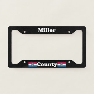 Miller County Missouri LPF License Plate Frame
