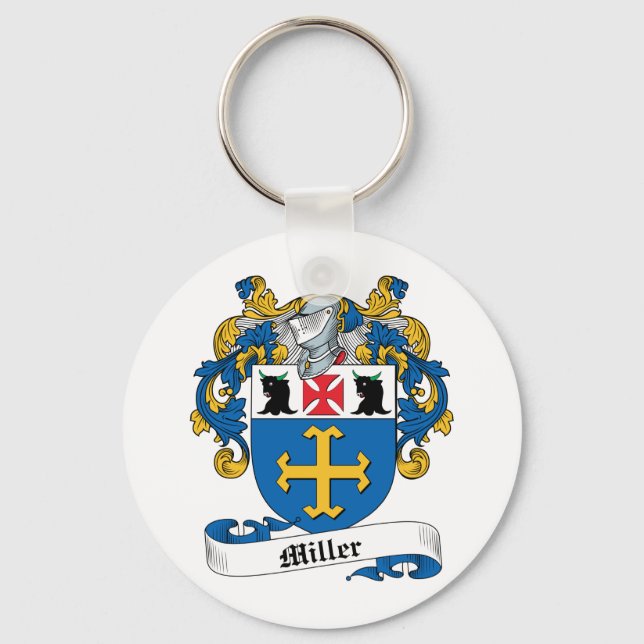 Miller Family Crest Keychain (Front)