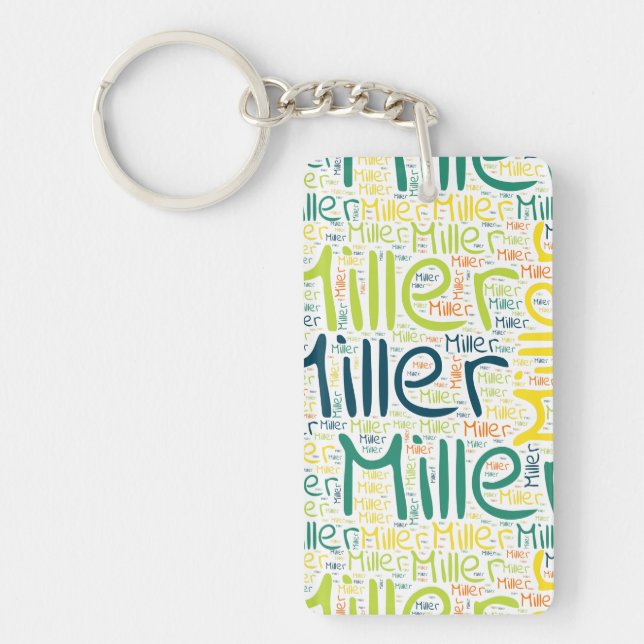 Miller Keychain (Front)
