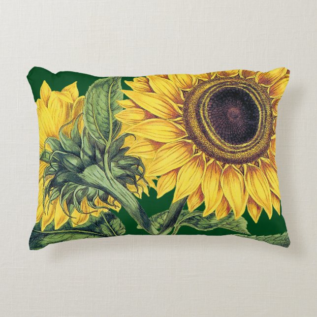 Miller: Sunflower Accent Pillow (Front)