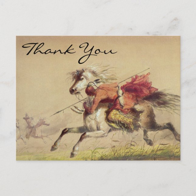 Miller's Blue Water Creek Battle Postcard (Front)