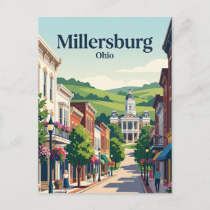 Millersburg, Ohio Postcard