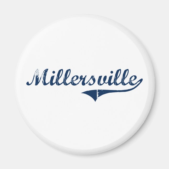 Millersville Pennsylvania Classic Design Magnet (Front)