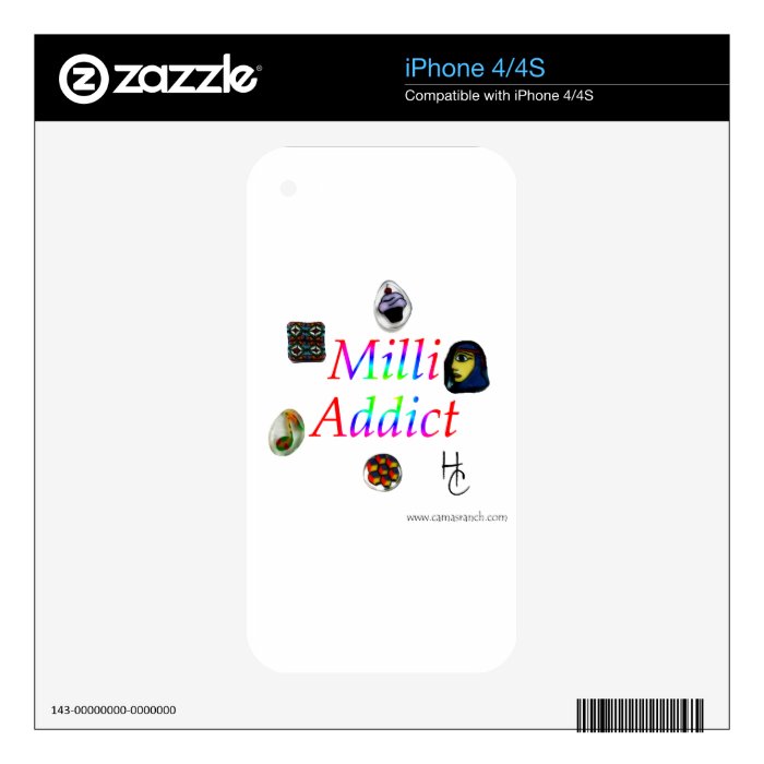 MIlli Addict Skin For The iPhone 4S