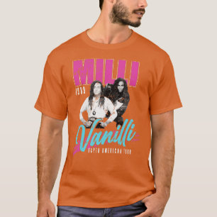 Milli Vanilli Concert Tour 1989 T-Shirt