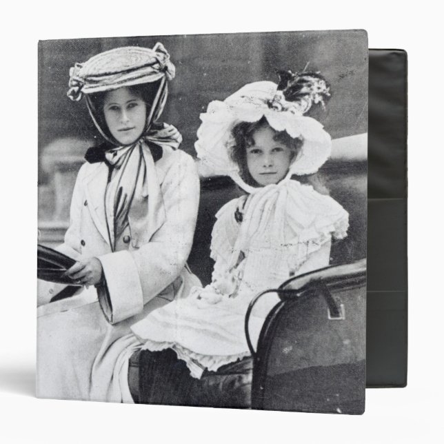 Millicent Duchess of Sutherland and her daughter Binder (Front/Inside)