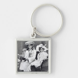 Millicent Duchess of Sutherland and her daughter Keychain
