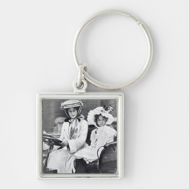 Millicent Duchess of Sutherland and her daughter Keychain (Front)
