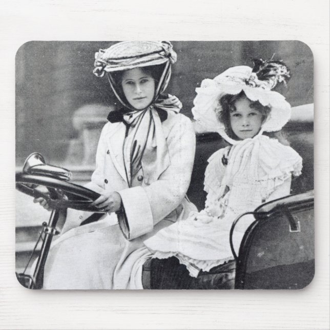 Millicent Duchess of Sutherland and her daughter Mouse Pad (Front)