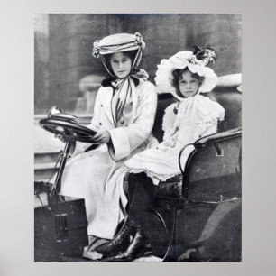 Millicent Duchess of Sutherland and her daughter Poster