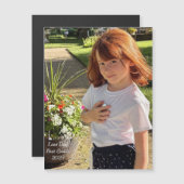  Millie Last Day First Grade 2025 Magnetic Card (Front/Back)