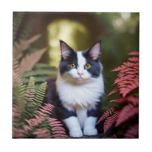 Millie The Ragdoll Cat, Ceramic Tile