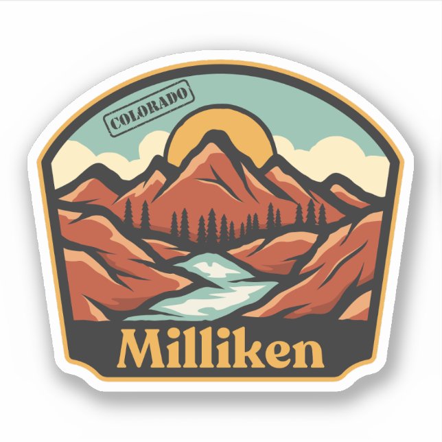 Milliken, Colorado Sticker (Front)