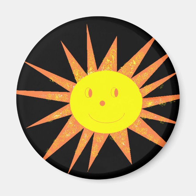 milling Sun magnet (Front)