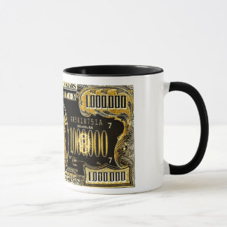 Million Dollar American money collection Mug