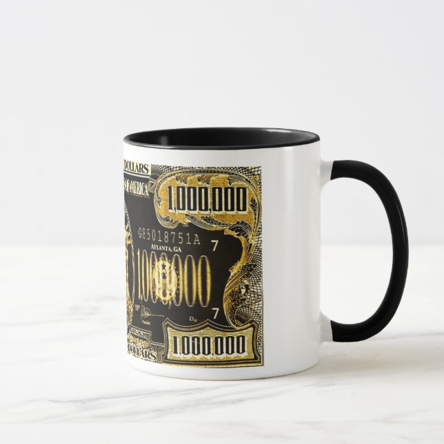 Million Dollar American money collection Mug (Right)