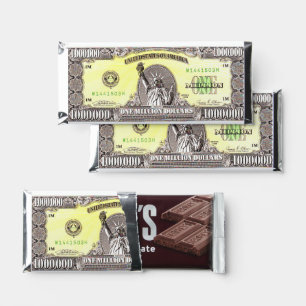 Million Dollar Candy Bar Wrapper Party Favor