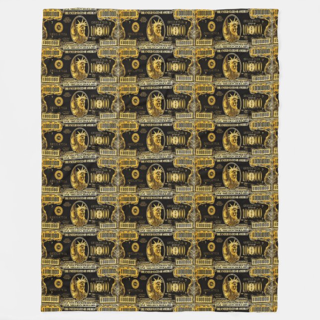 Million dollar cash blanket (Front)