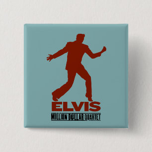 Million Dollar Quartet Elvis Button