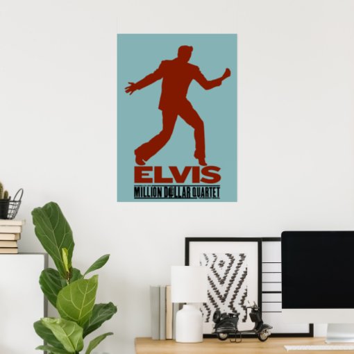 Million Dollar Quartet Elvis Poster | Zazzle