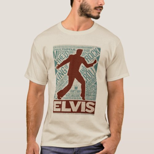 Million Dollar Quartet Elvis Type T_Shirt