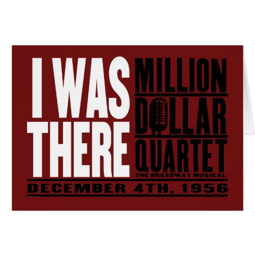 Million Dollar Quartet I Was There