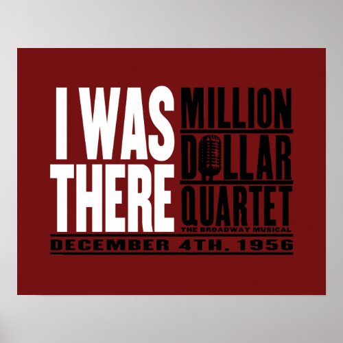 Million Dollar Quartet I Was There Poster