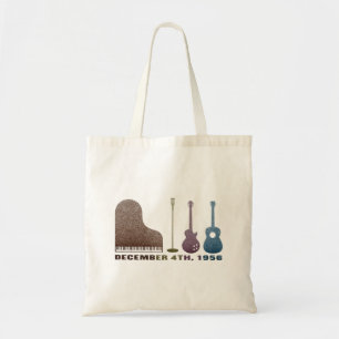 Million Dollar Quartet Instruments - Color Tote Bag