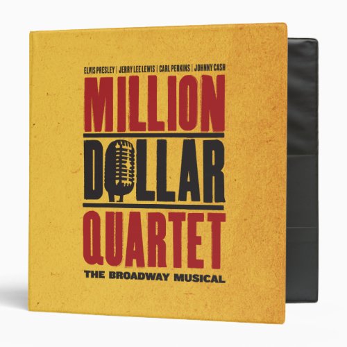 Million Dollar Quartet Logo Binder