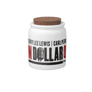 Million Dollar Quartet Logo Candy Jar
