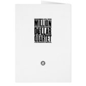 Million Dollar Quartet Perkins Type Cards (Back)