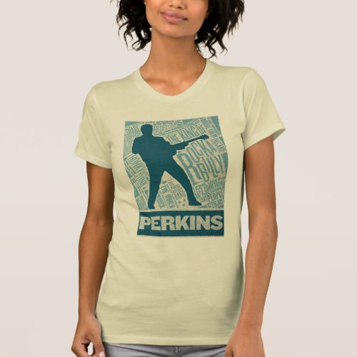 Million Dollar Quartet Perkins Type T_Shirt