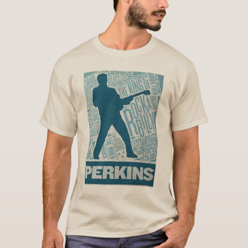 Million Dollar Quartet Perkins Type T_Shirt
