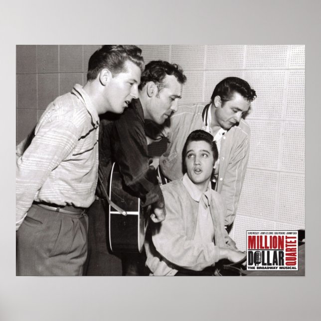 Million Dollar Quartet Photo Poster (Front)