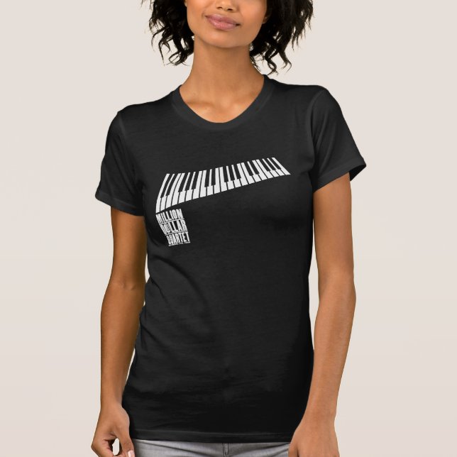 Million Dollar Quartet Piano - White T-Shirt (Front)