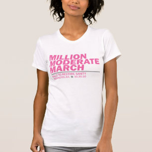 Million Moderate March Pink T-Shirt