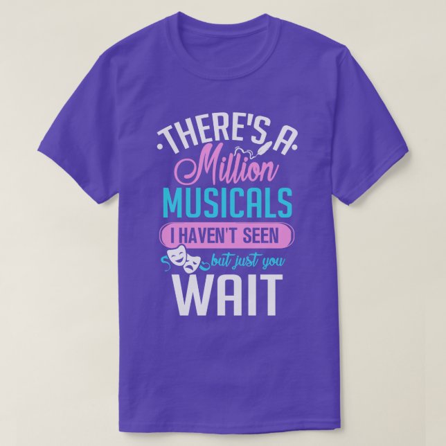 Million Musicals T-Shirt (Design Front)