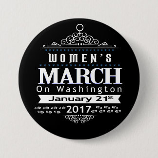 Million Womens March on Washington 2017 Button Pin