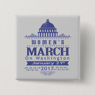 Million Womens March on Washington 2017 Button Pin
