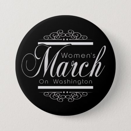 Million Womens March On Washington 2017 Button Pin