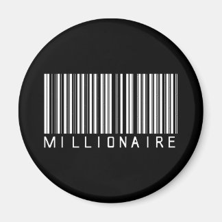Millionaire Bar Code Magnet