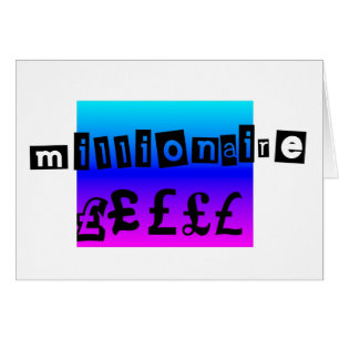 Millionaire Blues Cards