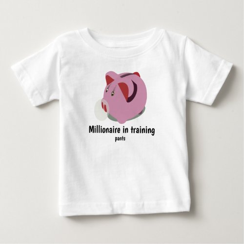 millionaire in training pants baby T_Shirt