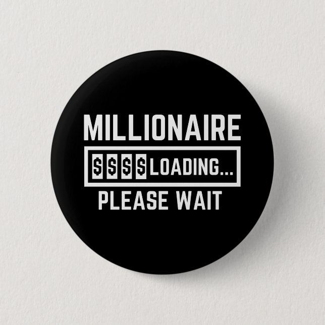 Millionaire Loading Please Wait Button (Front)