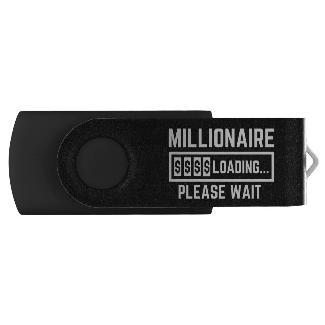 Millionaire Loading Please Wait Flash Drive (Front)